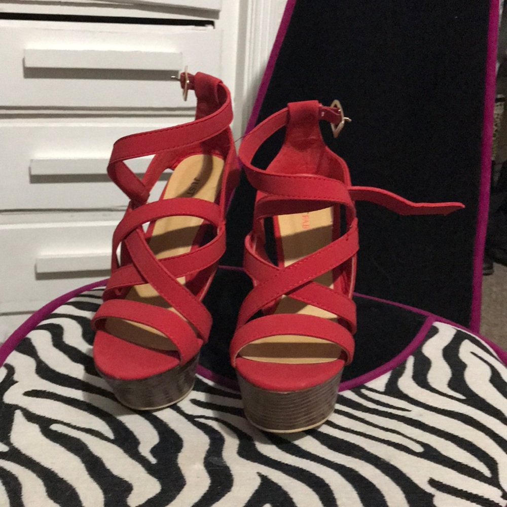 Just fab platform wedge